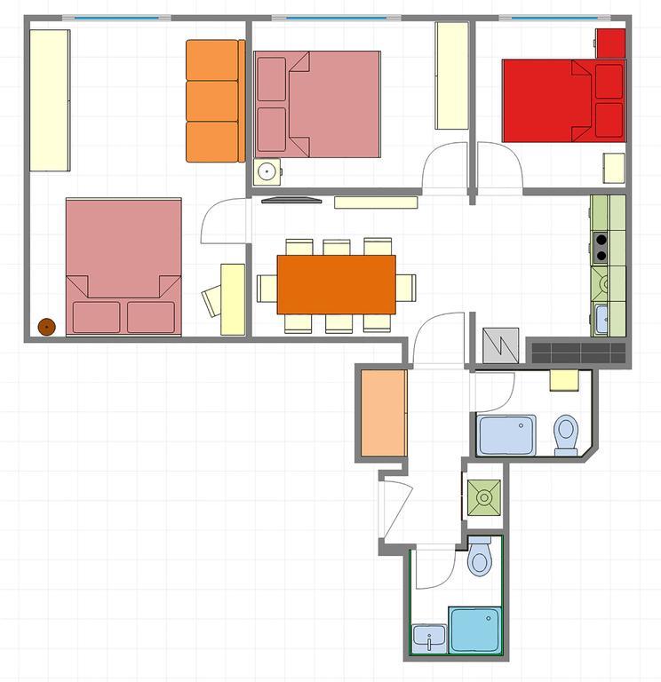 Apartment Ruterra By Golden Lady's 3bdr Loft *
